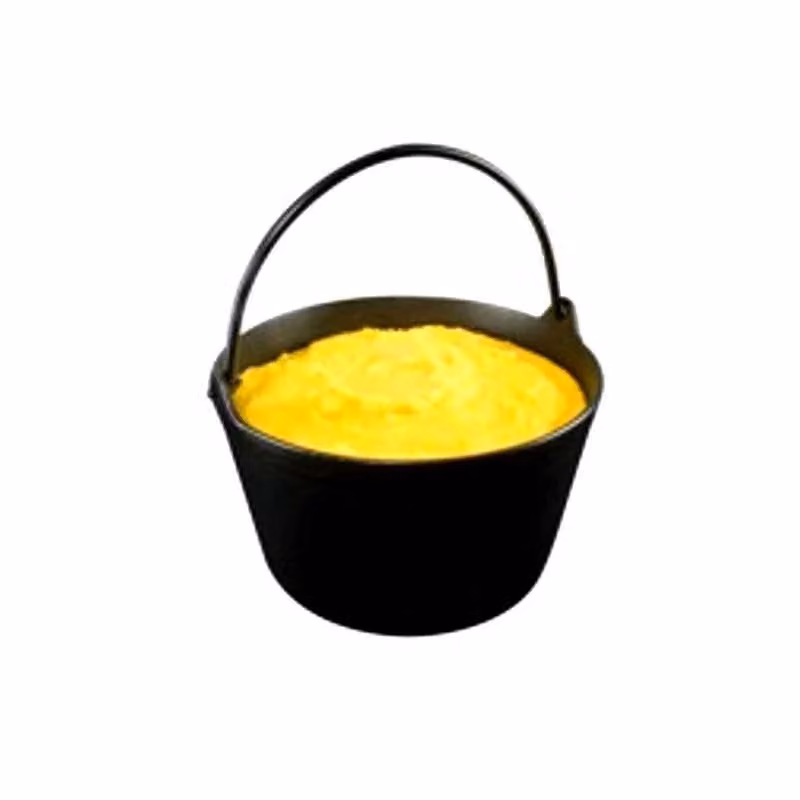 Paiolo in ghisa smaltata Ilsa con manico ad arco, colore nero, diametro 28 cm – 2