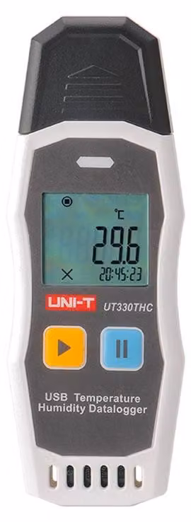 Termoigrometro digitale USB Uni-T UT330THC con funzione di registrazione dati
