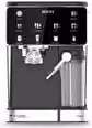 Macchina per caffè espresso SOGO ESPRESSOINSTANT FROTHMASTER 1350 con montalatte integrato, display touch e serbatoio rimovibile, colore nero