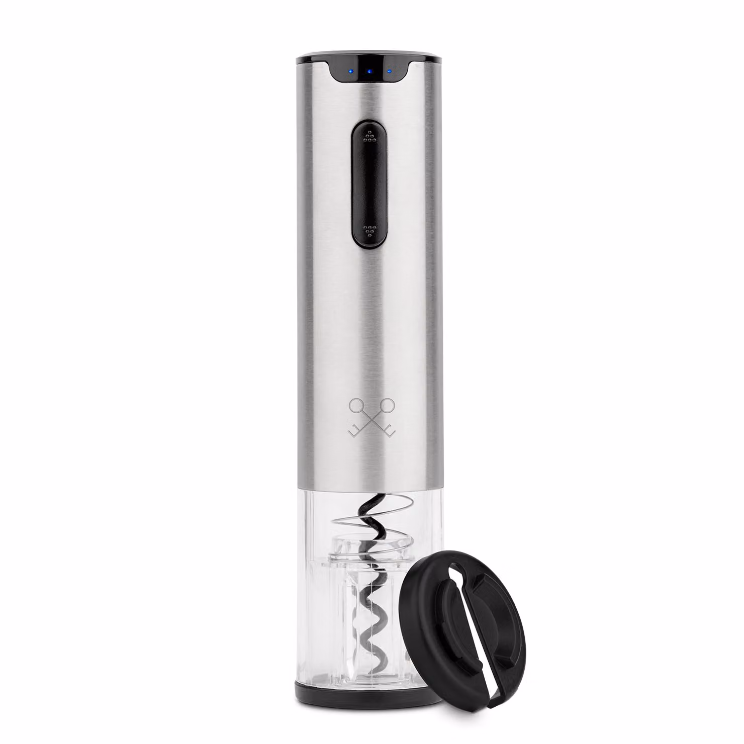 Cavatappi elettrico Les Petits Champs in acciaio inox color argento – 2