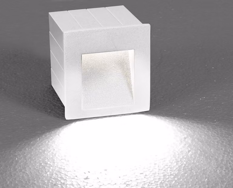 Lampada da incasso per facciata / scala esterna a LED Nowodvorski STEP bianca 6908