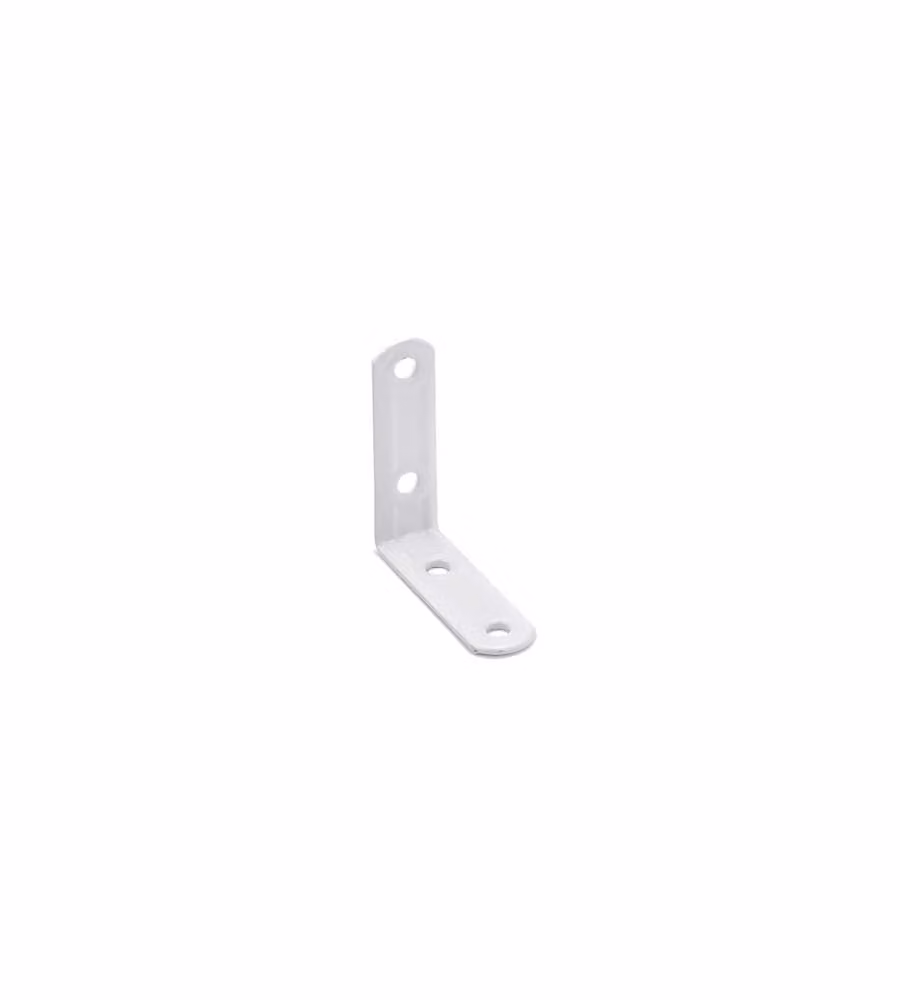 Squadretta Forata 90° Bianco Mm.30X30
