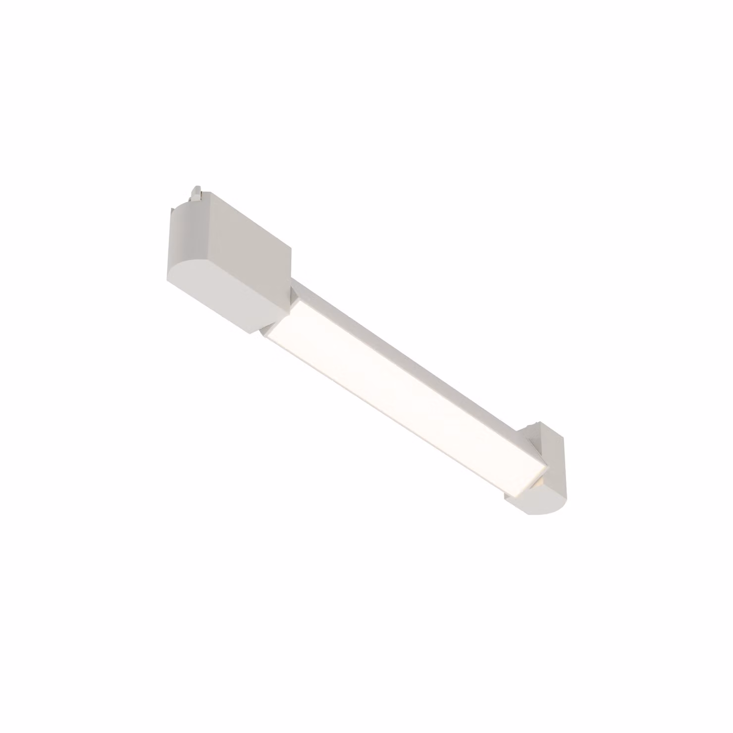 Maytoni apparecchio lineare per sistema a binario monofase UNITY base LED rosso incl. bianco in alluminio e plastica 12W per cucina, camera da letto, soggiorno, sala da pranzo, atrio
