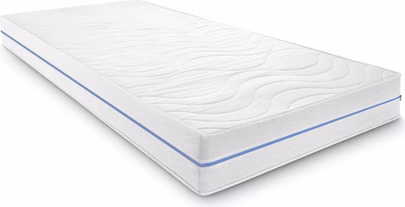 Materasso ergonomico 90x200 cm a 7 zone Supportho Premium, altezza 18 cm, livello di rigidità H2/H3