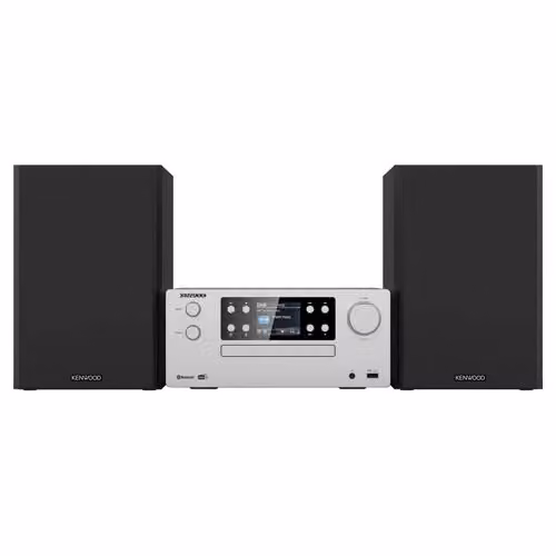 Micro Hi-Fi Kenwood M-925DAB Silver con Bluetooth, USB e CD – 2