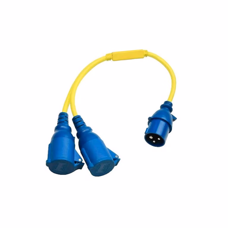 Splitter Victron da 16A 250V con spina CEE a 2x accoppiamenti CEE