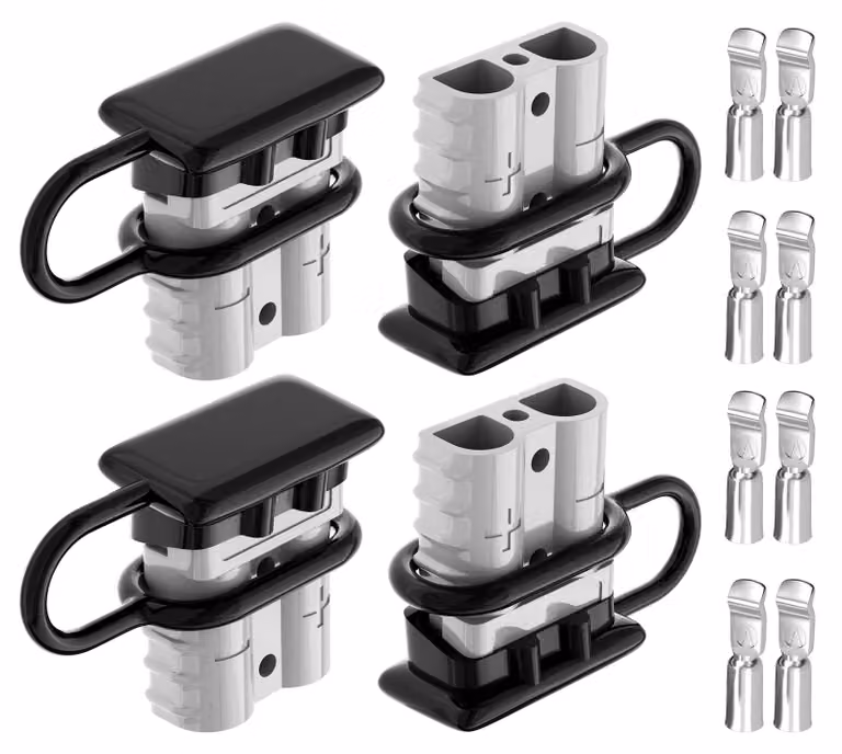 4 connettori/separatori per batterie da 50 A, 600 V