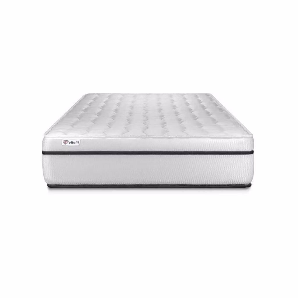 Materasso in memory foam Vital Spa, colore bianco, L/P/H: 90 x 190 x 24 cm – 2