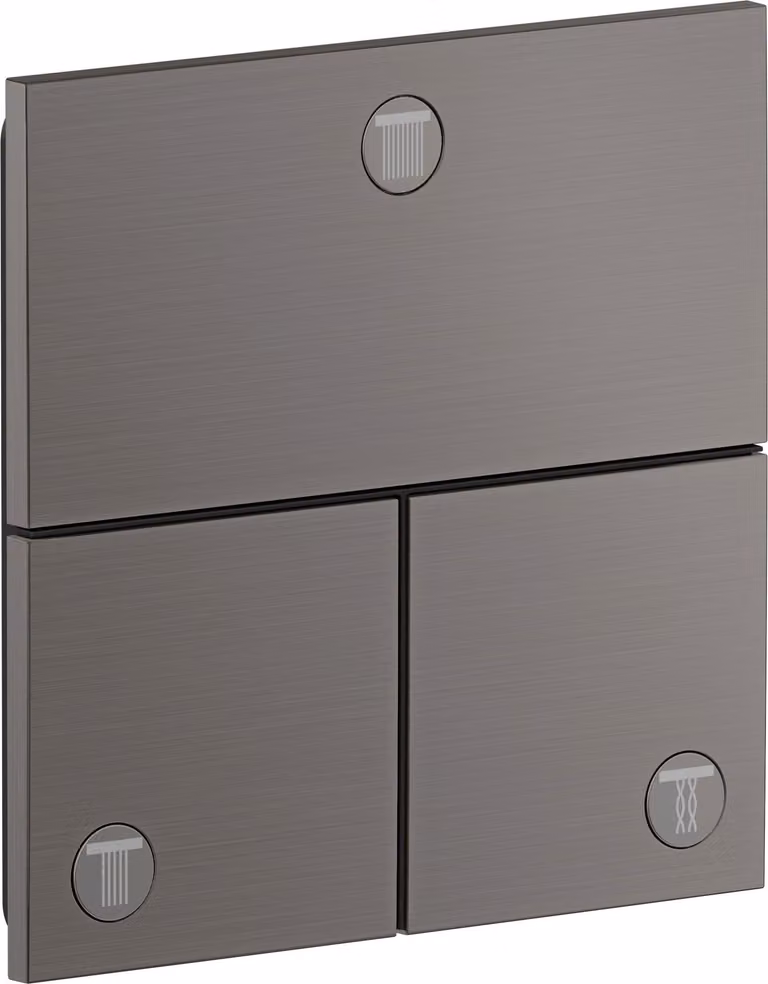 hansgrohe AXOR ShowerSelect ID robinet, 3 consommateurs, encastré, carré, 36780340, 36780340