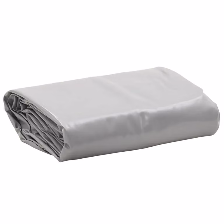 Telone in PVC grigio vidaXL