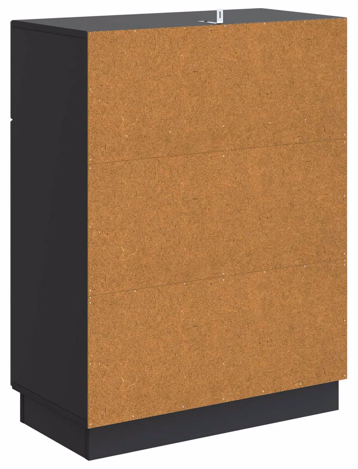 Credenza Nero 66 x 34,5 x 87 cm Legno ingegnerizzato