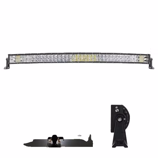 Striscia luminosa a LED, design curvo, alta potenza, 42 Curvo senza filo