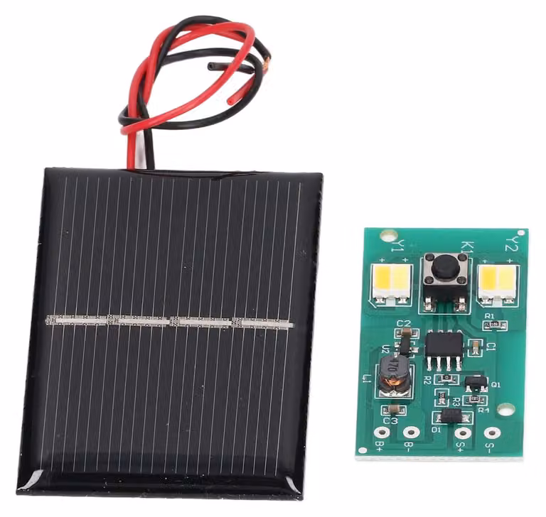 Kit pannello solare da 1,2V con circuito di controllo LED per lampada da giardino