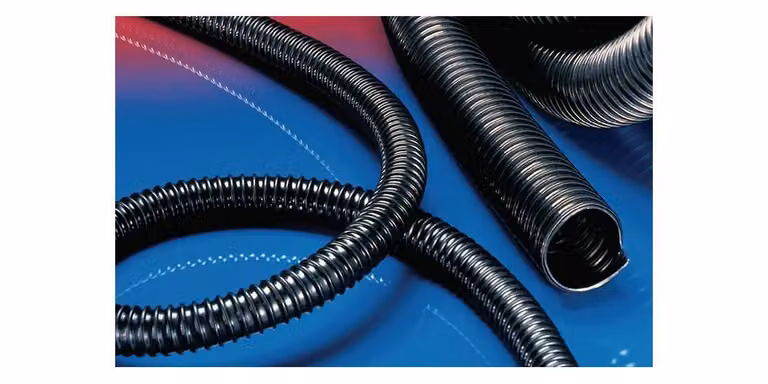 Norres AIRDUC® PUR 355 EC Nero 80 mm 10 metri