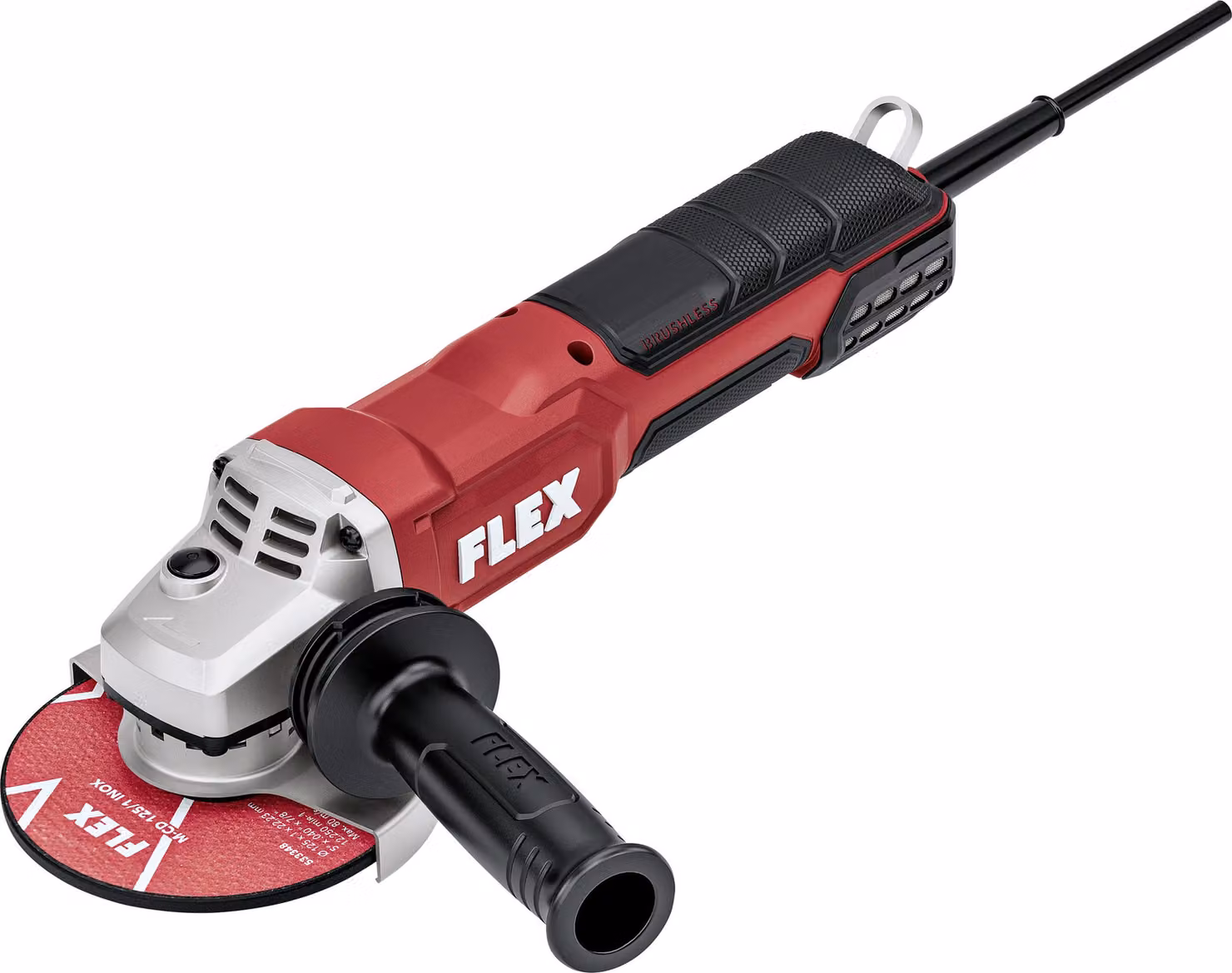 FLEX 2000 Watt Winkelschleifer 125 mm (2000 Watt, mit Paddelschalter und Bremse)