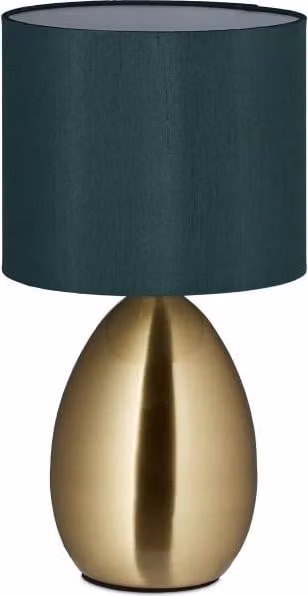 Lampada da comodino con funzione touch, oro