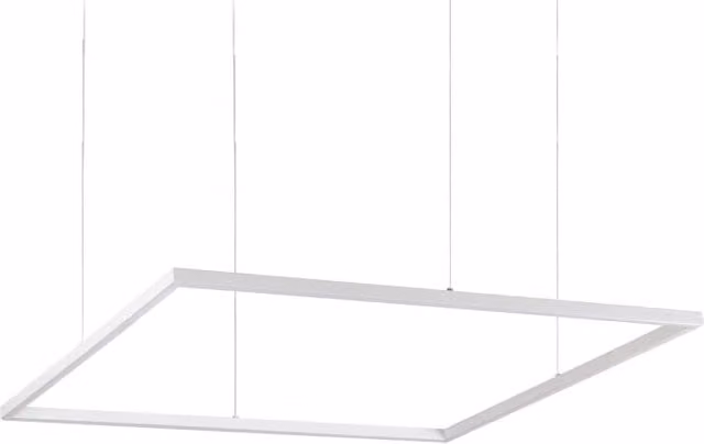 Lampada A Sospensione Oracle Slim Sp D090 Square 3000K On-Off Wh Ideal-Lux