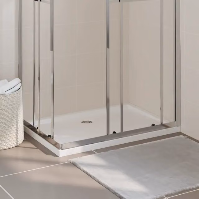 Piatto Doccia in ABS Rettangolare Bianco 70x100 cm 148906