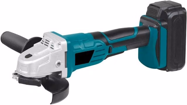 Trade Shop - Smerigliatrice Angolare A Batteria Ricaricabile 18v 100mm Utensili Schwartzmann -