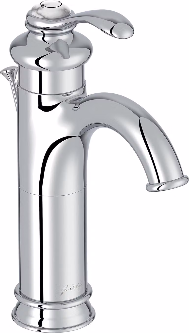 Miscelatore per lavabo, alto, cromato, monoblocco, portata 12 litri/minuto, altezza del beccuccio 14 cm