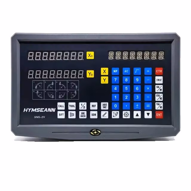 kit DRO a 2 assi, display ad alta precisione, compatibile con diverse macchine, SNS-2V