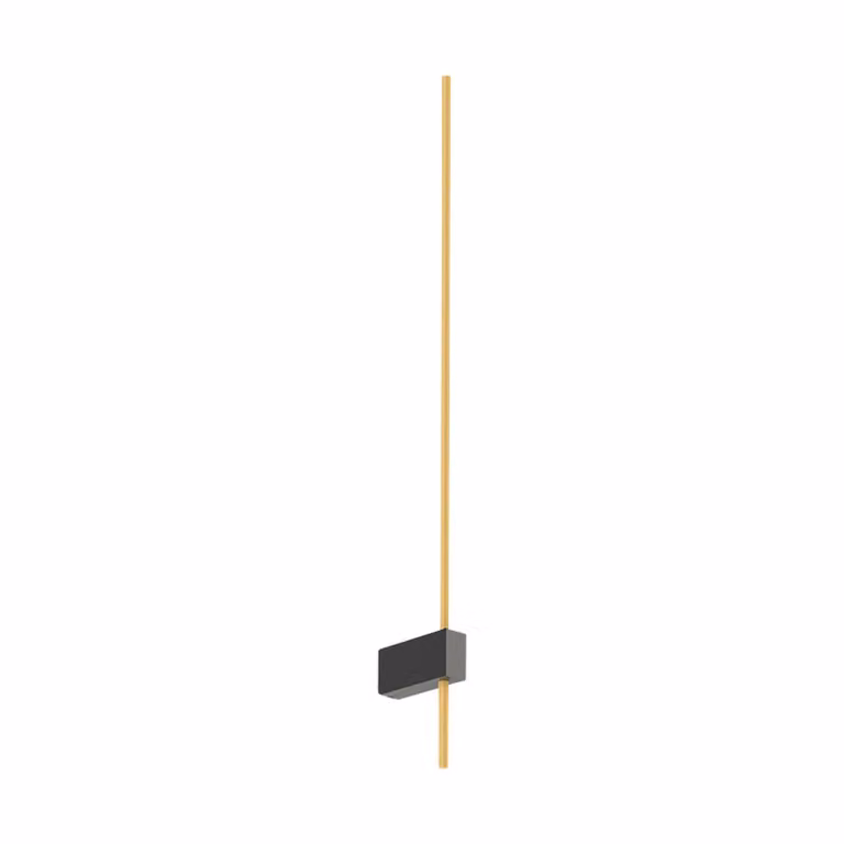 Wever & Ducré Lighting Applique da parete a LED Finlin 1.0, dimmerabile, Ottone / Oro, Soggiorno / Sala da pranzo, Alluminio, Moderno, Applique a LED