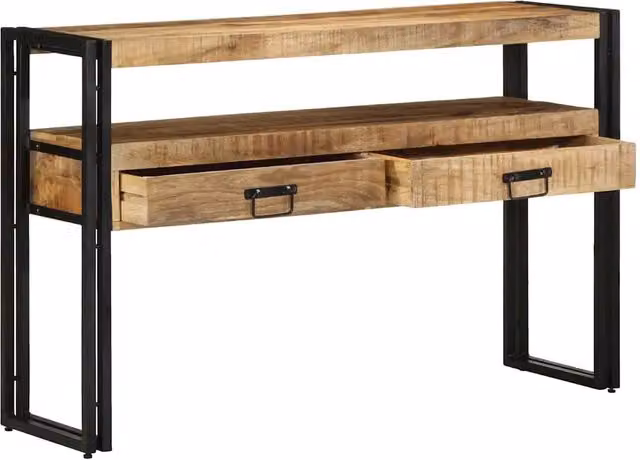 Tavolo Consolle | Tavolo d'Ingresso 120 x 33 x 75 cm Legno di mango massello
