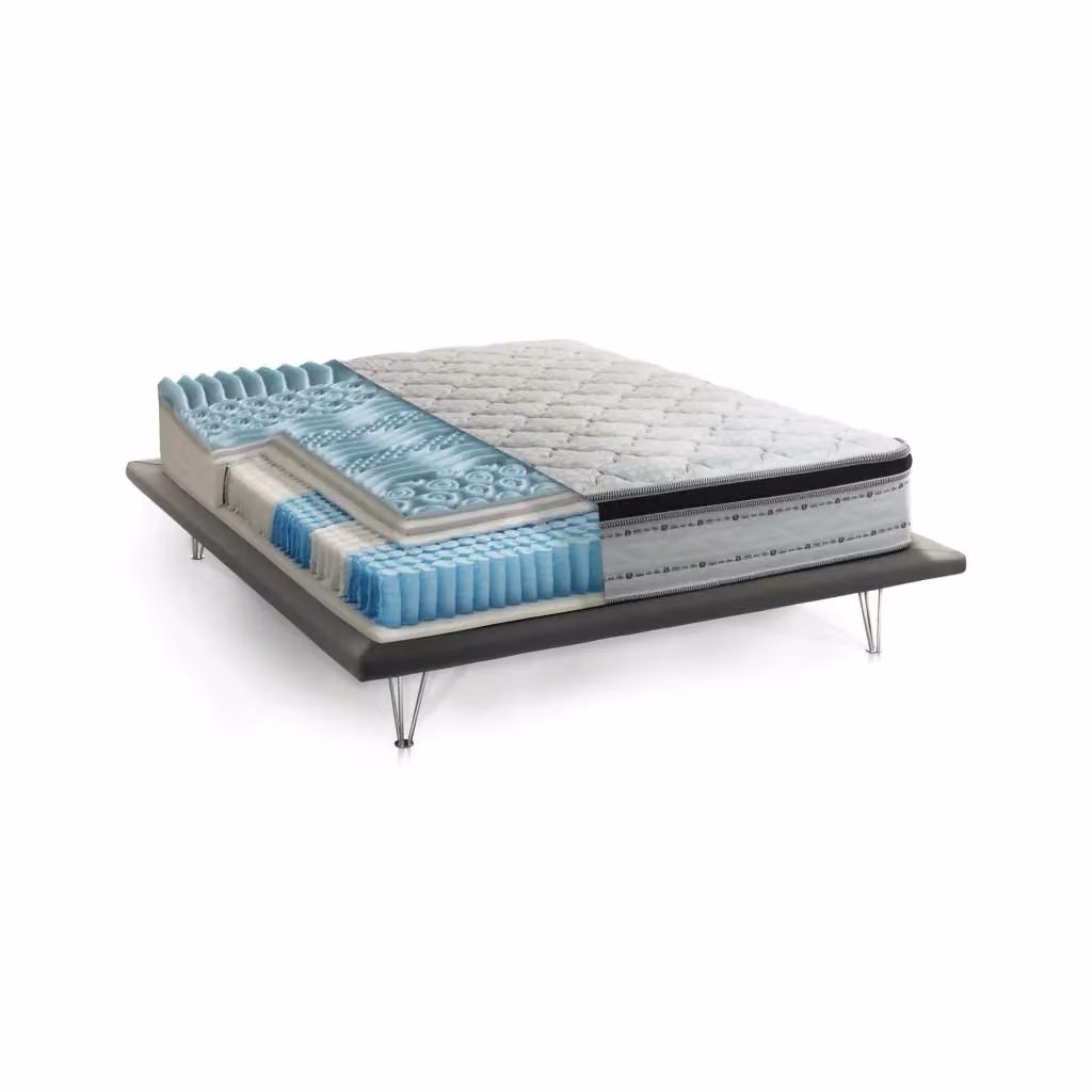 Materasso matrimoniale Atir Talamo Italia in Memory Foam e Molle Insacchettate, Bianco, L/P/H: 140 x 200 x 27 cm – 2