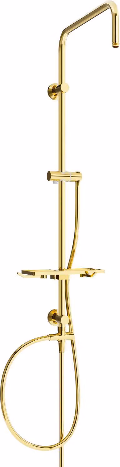Mexen T colonna doccia, oro - 7939399-50