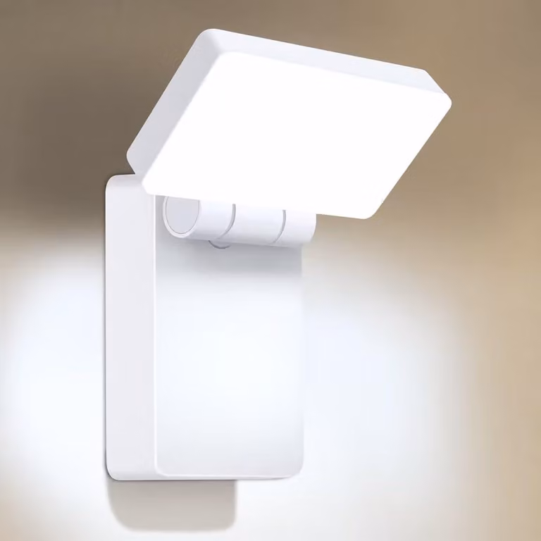 Lampada da esterno a LED, 60W, 5000 lumen, 6000K, grado di protezione IP65, regolabile