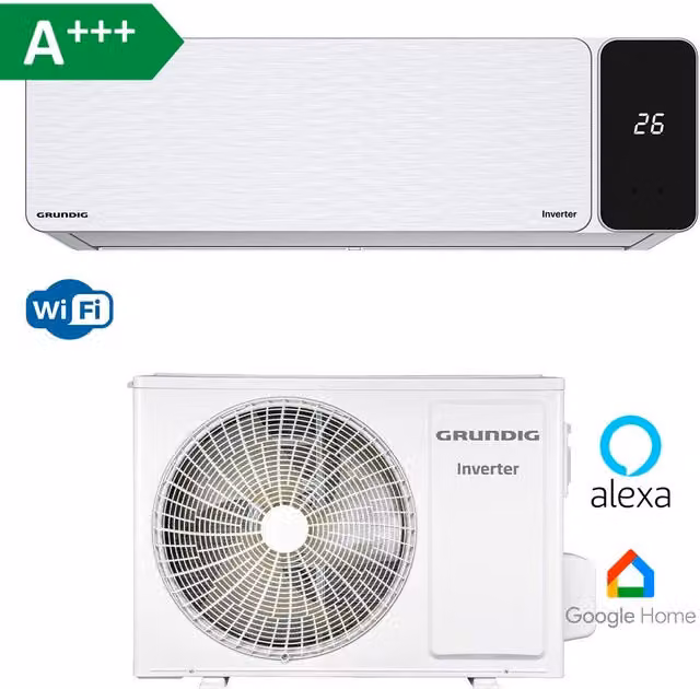 Condizionatore 12000 Wifi A+++ Inverter Grundig Prologue GR-9 GEEPDH 120 121