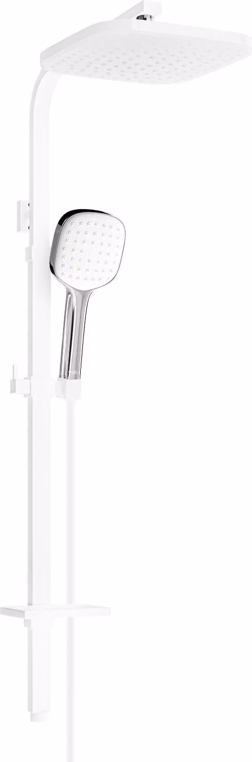 Mexen Q33 colonna doccia, bianco/cromo - 798333395-21