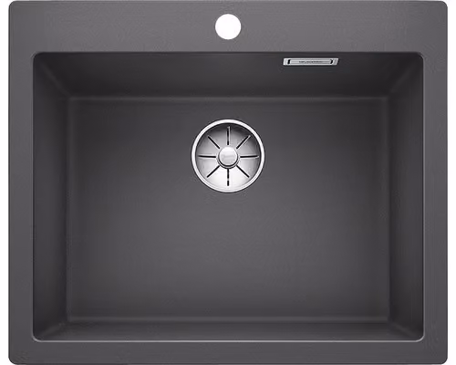 Lavello incasso 75 cm silgranit pleon 6 grigio roccia Blanco 521679