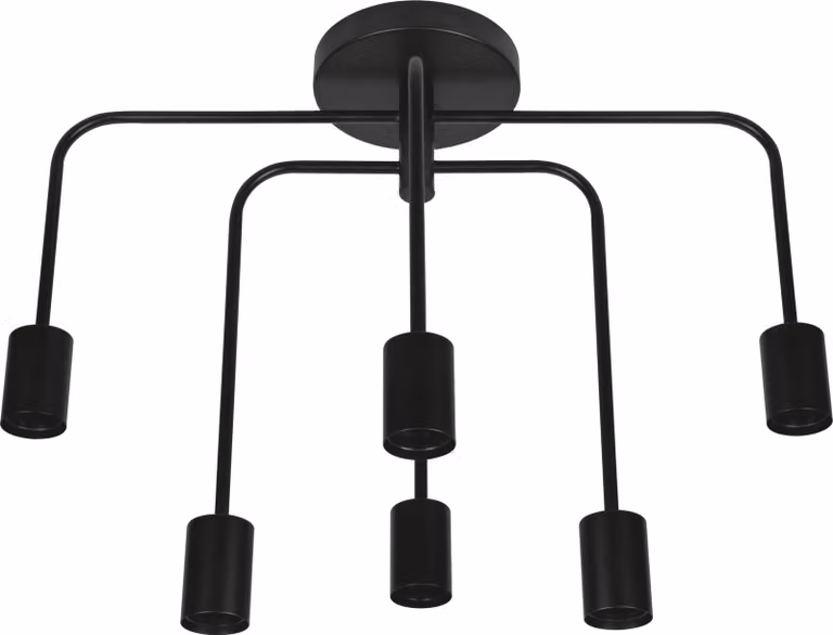 LEDVANCE Vintage Edition 1906, Plafoniera con base E27, Tubi con attacco, Senza lampadina, Tubo piegato