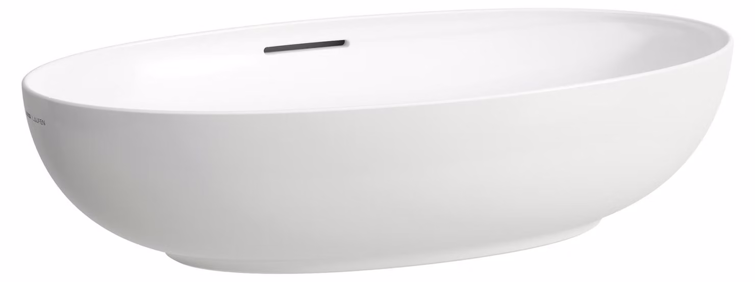 LAUFEN Il Bagno Alessi Vasque, avec trop-plein, 70x40cm, bonde clic-clac incluse, H8189784001091, H8189784001091