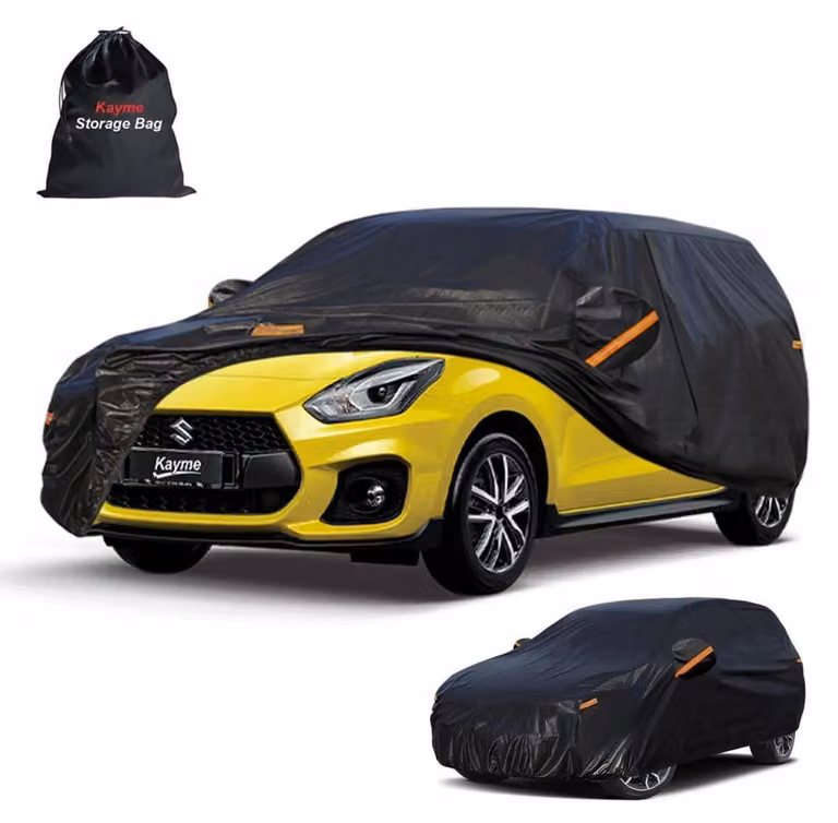 Coprisedili universale, impermeabile e traspirante, per Suzuki Swift (2004-2025), colore nero