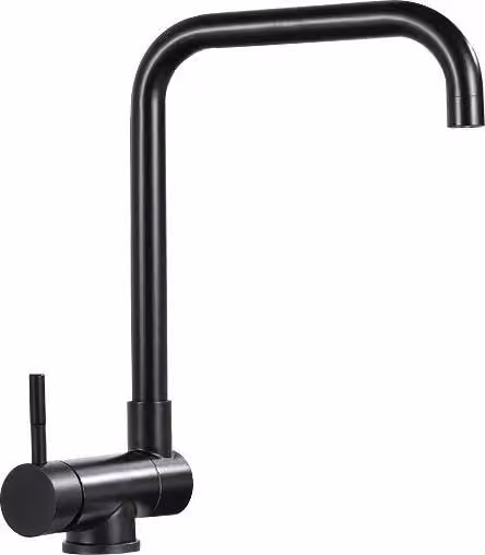 Mexen Madox rubinetto da cucina sottofinestra, nero - 672000-70