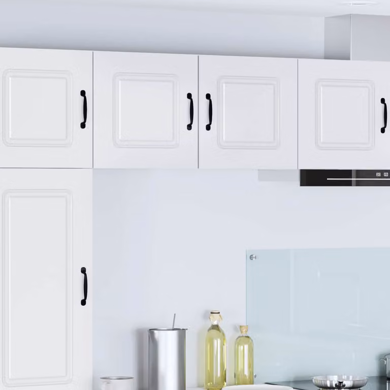 vidaXL Mobiletto da cucina Kalmar Bianco con ante a battente e ripiani interni L/P/H: 40 x 31 x 40 cm