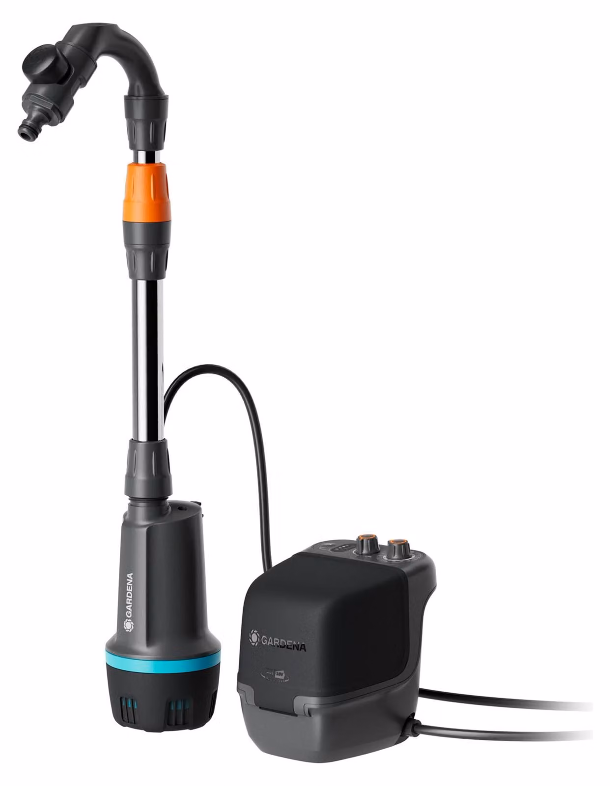 Pompa a batteria per cisterna Gardena 2600 Comfort 18V P4A solo Impianto di recupero dell'acqua piovana l/h 1,8