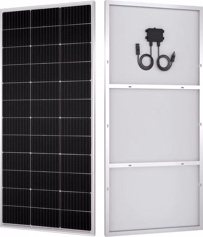 Pannello solare, alta efficienza, design leggero, 19,8 V, 150 W, 116 x 56,5 cm