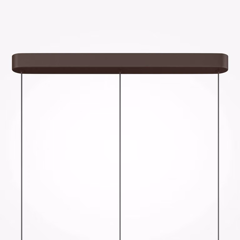 Maytoni Lampada a sospensione Nuvem, dimmerabile, Marrone / Ruggine, Soggiorno / Sala da pranzo, Vetro, Moderno, Lampada a sospensione