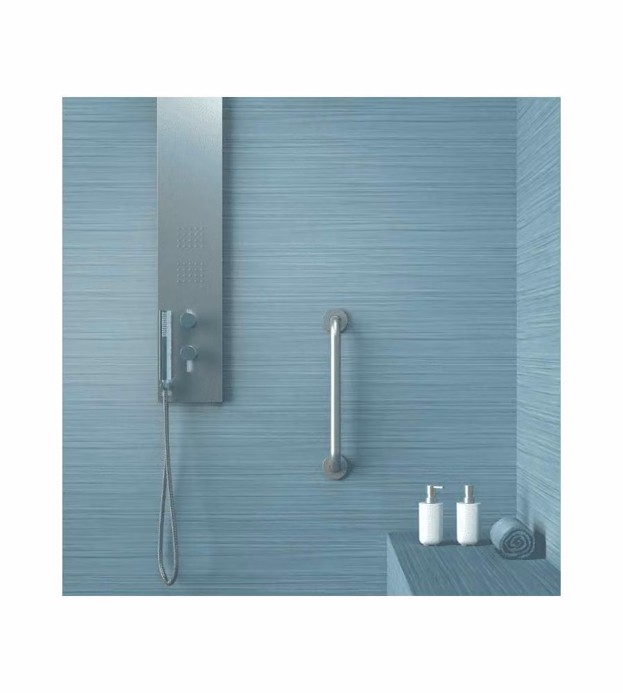 Metaform Maniglione Safe Medium Inox Spazzolato 45 cm - Supporto Doccia