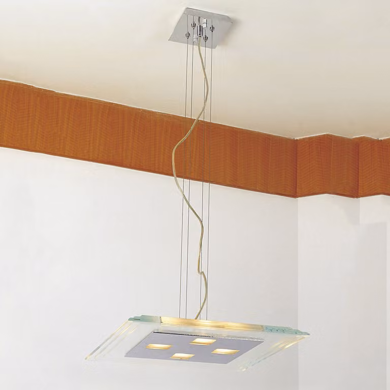 Italux PND-2424-1L-WH Lampada a sospensione Palermo D320mm 1x40W E27 bianca