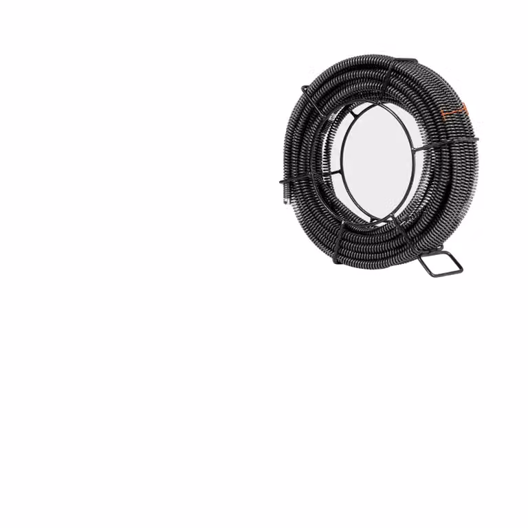 Cavo per la pulizia dei tubi di scarico, lunghezza 20 metri, diametro 1,6 cm, 66 piedi