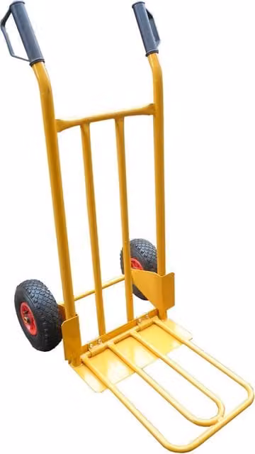 Carrello per trasporto grandi volumi Ranieri Sturdy in acciaio arancio con portata massima 300 kg
