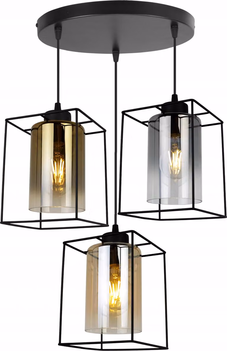 Moderna Ed Elegante Lampada A Sospensione Con Paralume In Vetro