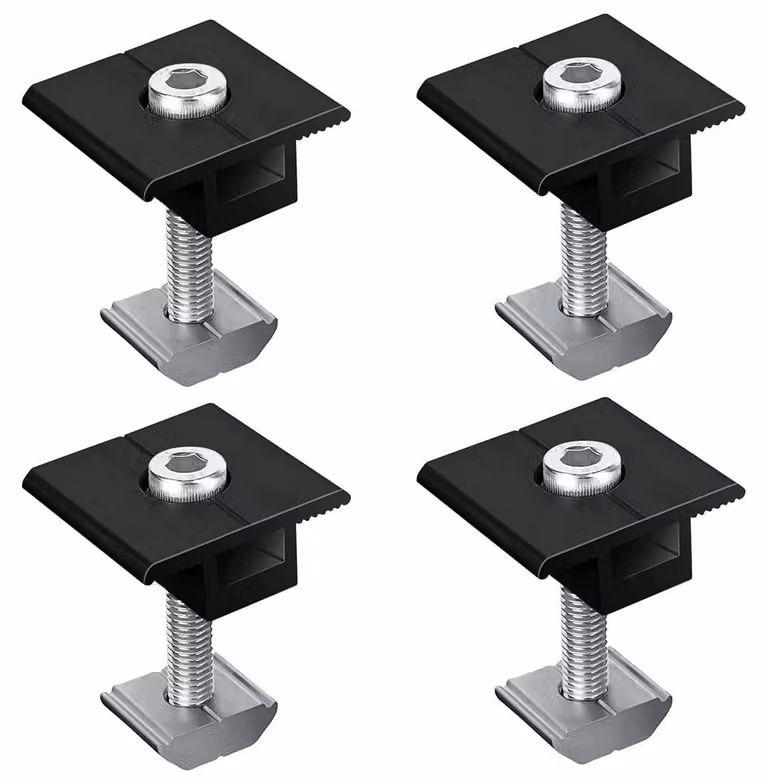 Accessori per pannelli solari - Staffe di montaggio in alluminio da 30 mm - Codice prodotto: AEU1915