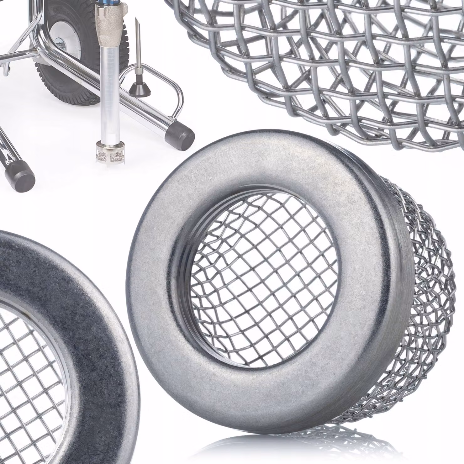 Rosfix Filtro di Aspirazione 10 Mesh per Unità Pistone Tornado RTR5