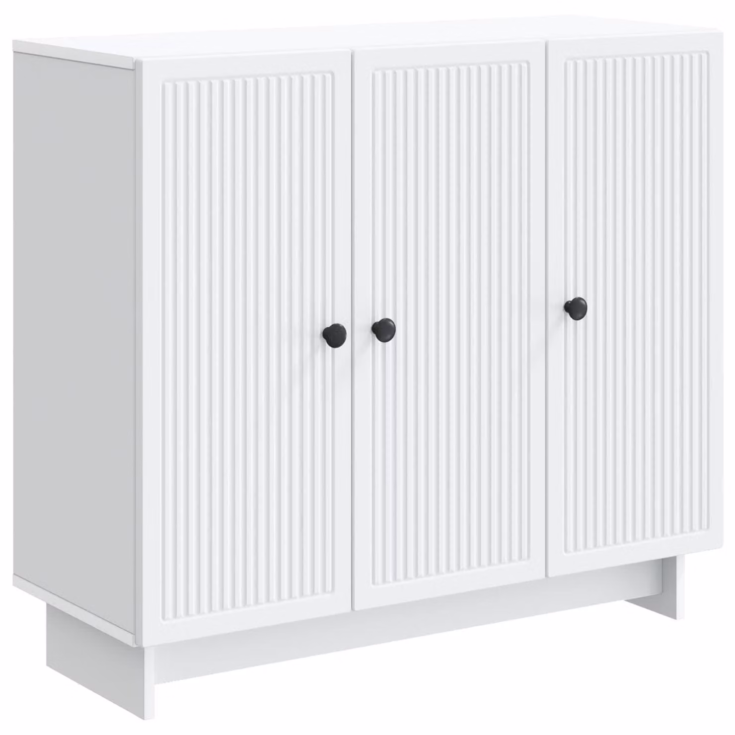 Credenza Bianco 89 x 34,5 x 80 cm Legno ingegnerizzato