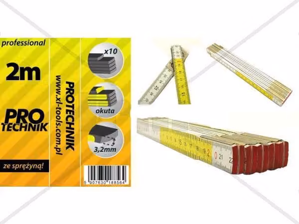 Metro Pro pieghevole in legno b1 1m
